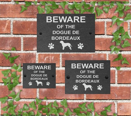 Beware the dog slate - beware,