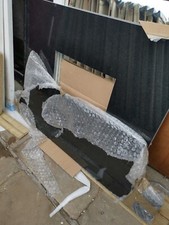 Granite hearth back panel - back,