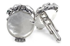 PANTHER CUFFLINKS, MOTHER OF