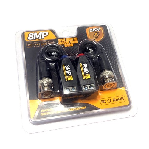 Cctv video balun 5mp 8mp - cctv, 4k