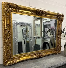Mirror HUGE Antique Gold