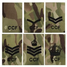 CCF MTP Rank Slides - Singles (Black Ranks)