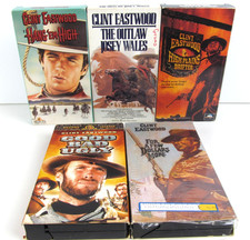 VHS Tapes LOT Western Movies