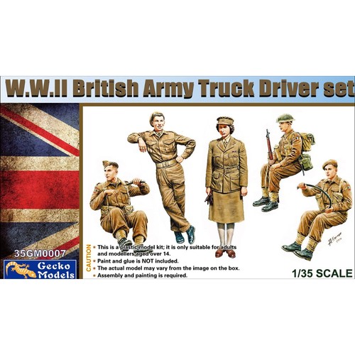 Gecko models wwii british army - models,