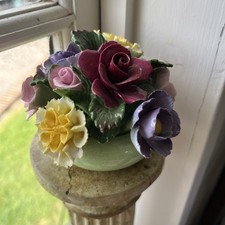 Vintage Denton Bone China Flower Bouquet.