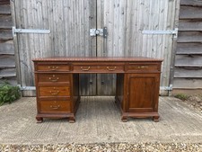 Partners desk  With Faux