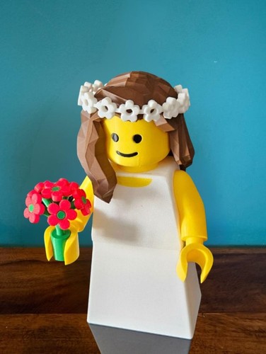 Bride brick man - bride, /
