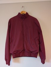 Vintage Burgundy Fred Perry Harrington Jacket. Chest 42 Excellent condition 