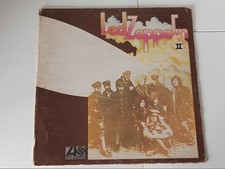 LED ZEPPELIN II VINYL ALBUM    ***RED & PLUM ATLANTIC LABEL MATRIX A 5  B 4***