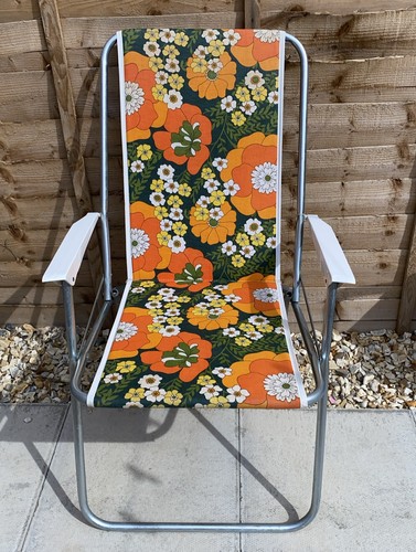 Vintage floral folding deck - floral,