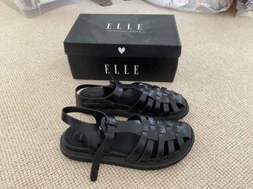 Elle evaleen black - evaleen, leather