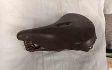 Dunlop Triple  Sprung Vintage Bicycle Saddle Seat  Made In England 