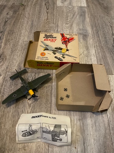 Dinky 721 junkers 87b stuka - dinky,