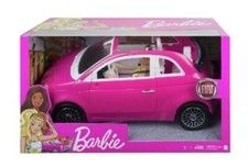 Barbie Pink Fiat 500 Car and