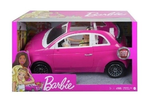 Barbie pink fiat - 500, car