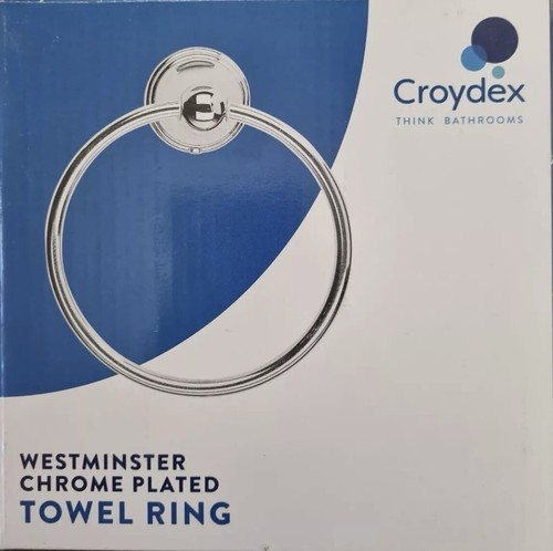 Croydex portland towel ring - croydex,
