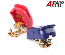 2 Pcs Leisure Battery Terminals Connectors Clamps Car Van SUV Bike ATV 6V 12V