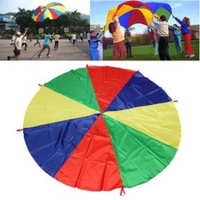 Kids Play Parachute 1.8m Large Children Rainbow Outdoor Game Exercise Sport Toy