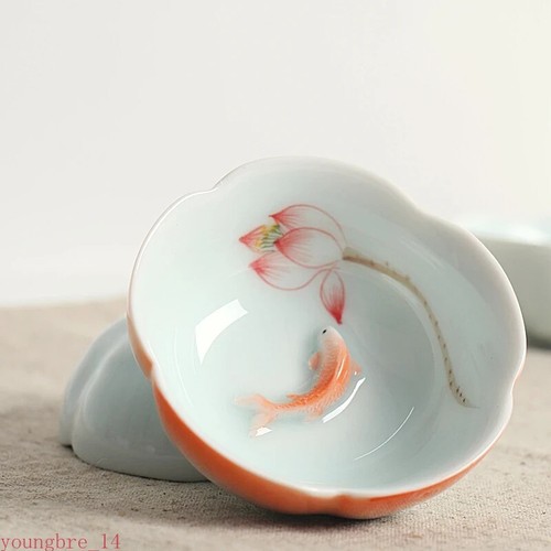 Hand painted ceramic - hand-painted, teacups