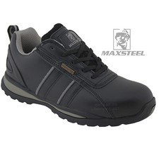 MENS SAFETY SHOES BOOTS STEEL TOE CAP LIGHT WEIGHT WORK HIKER TRAINERS PADDED SZ