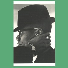 POSTCARD - Photograph of Malcolm X - Penguin Modern Classics Portrait