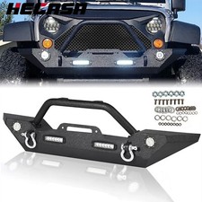 Front Bumper w/LED Lights for