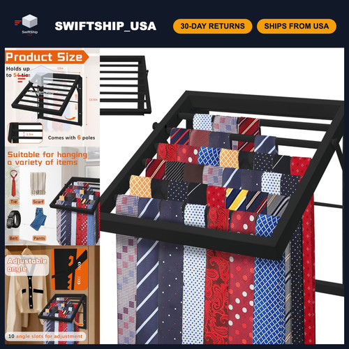 Wall mounted adjustable tie - adjustable,