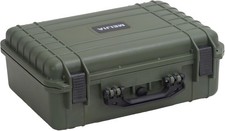 Hard Camera Case with Customizable Foam Green