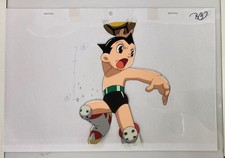 Astro Boy cel size: 34.5 x 23 cm from Japan