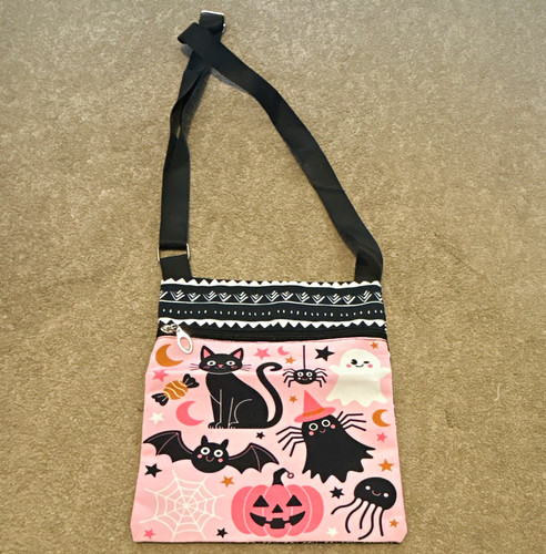 Halloween black cat - black, print