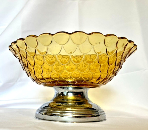 Vintage amber pressed - vintage,