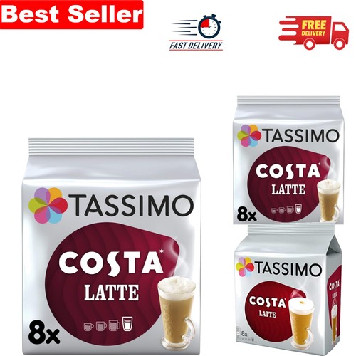 Costa latte coffee - latte,