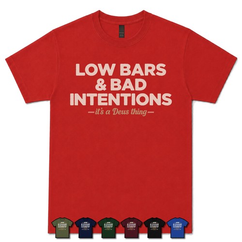 Low bars bad - &,