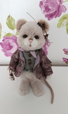 Charlie Bears MOMENT,TAGS & BAG RTD/SOLD OUT,MOHAIR,MEMBER EXCLUSIVE,8"/20CM,NEW