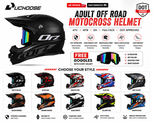 Dot motorcycle helmet adult - dot,