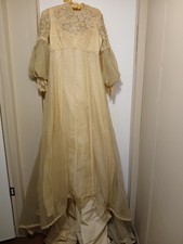 1960s- 1970's Cream Wedding