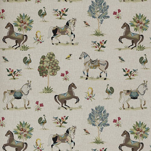 Cotton rich linen look - rich,