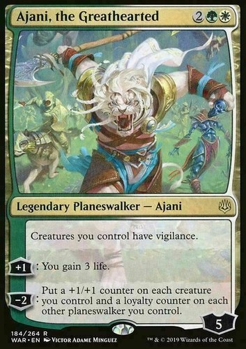 Ajani the greathearted war - the,