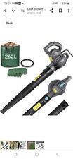Leaf Blower Set by Bluemars - Powerful 3000W, 8m Corded Garden Blower with