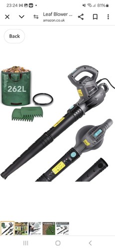 Leaf blower set bluemars - set, by