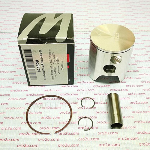 Piston kit rs125 - piston, flat