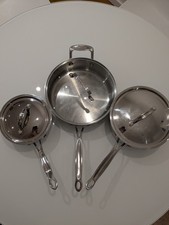 Cuisinart Stainless Steel Saucepan Set (3 pieces)  Not Induction Compatible