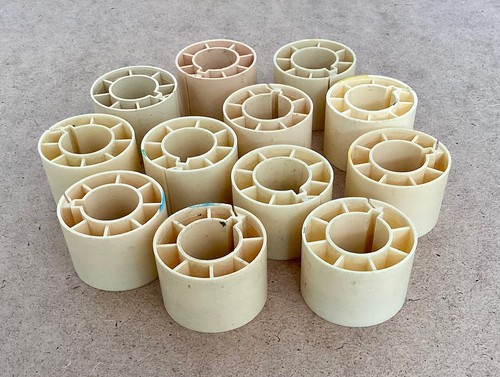 35mm film cores - 12,