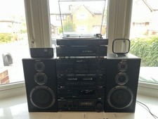 Sony LBT-V701 High End 6pc HiFi Stack System Remote Manuals Matching Speakers