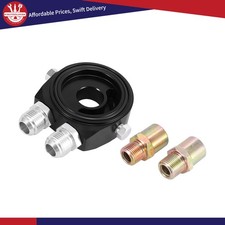 ONE Oil Filter Cooler Plate Adapter Oil Cooler Kit M20x1.5 1/8 NPT Universal