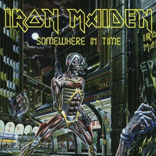 Iron maiden somewhere in - -,