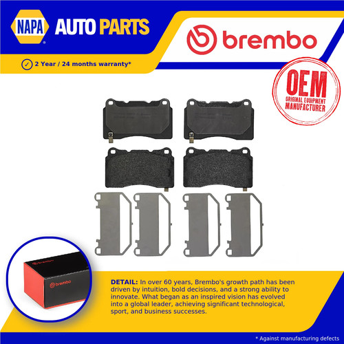 Brake pads set fits chevrolet - brake,