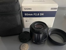 Sigma 60 mm f2 8 DN Lens for Micro Four Thirds