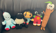 CBEEBIES MOON & ME,BING,TIMMY TIME,HEY DUDDIE,IGGLE PIGLE SOFT TOYS