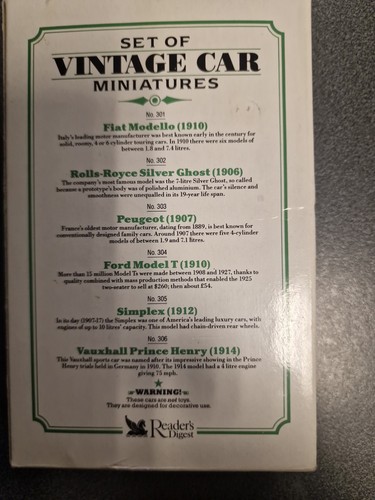Vintage miniature cars - vintage,